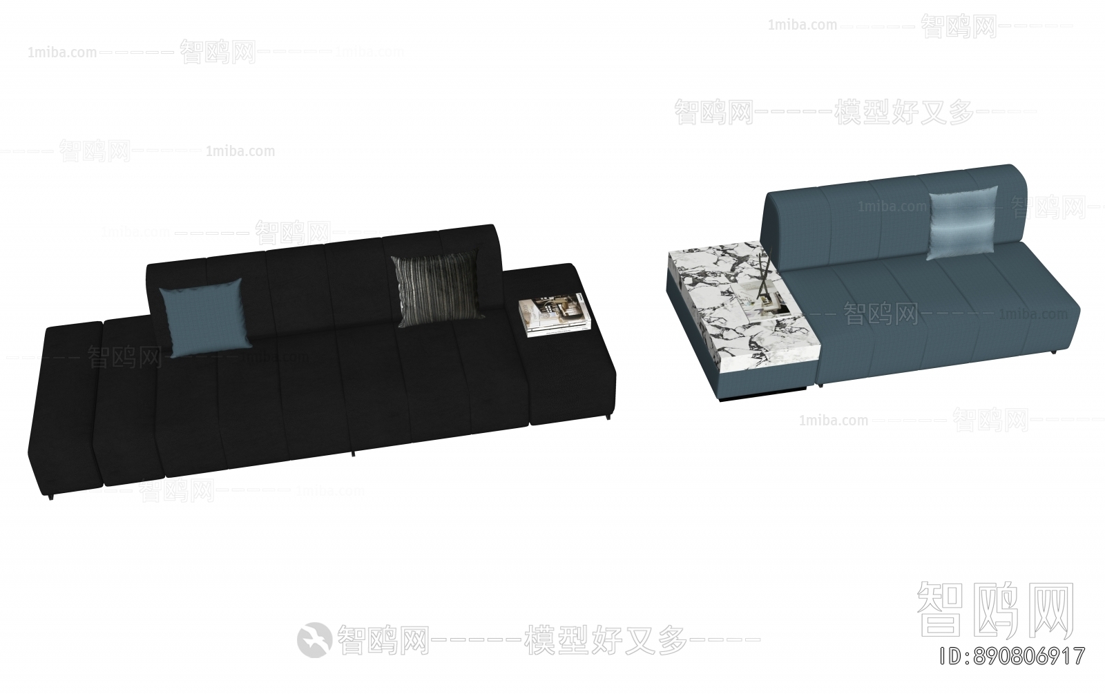 Modern Multi Person Sofa