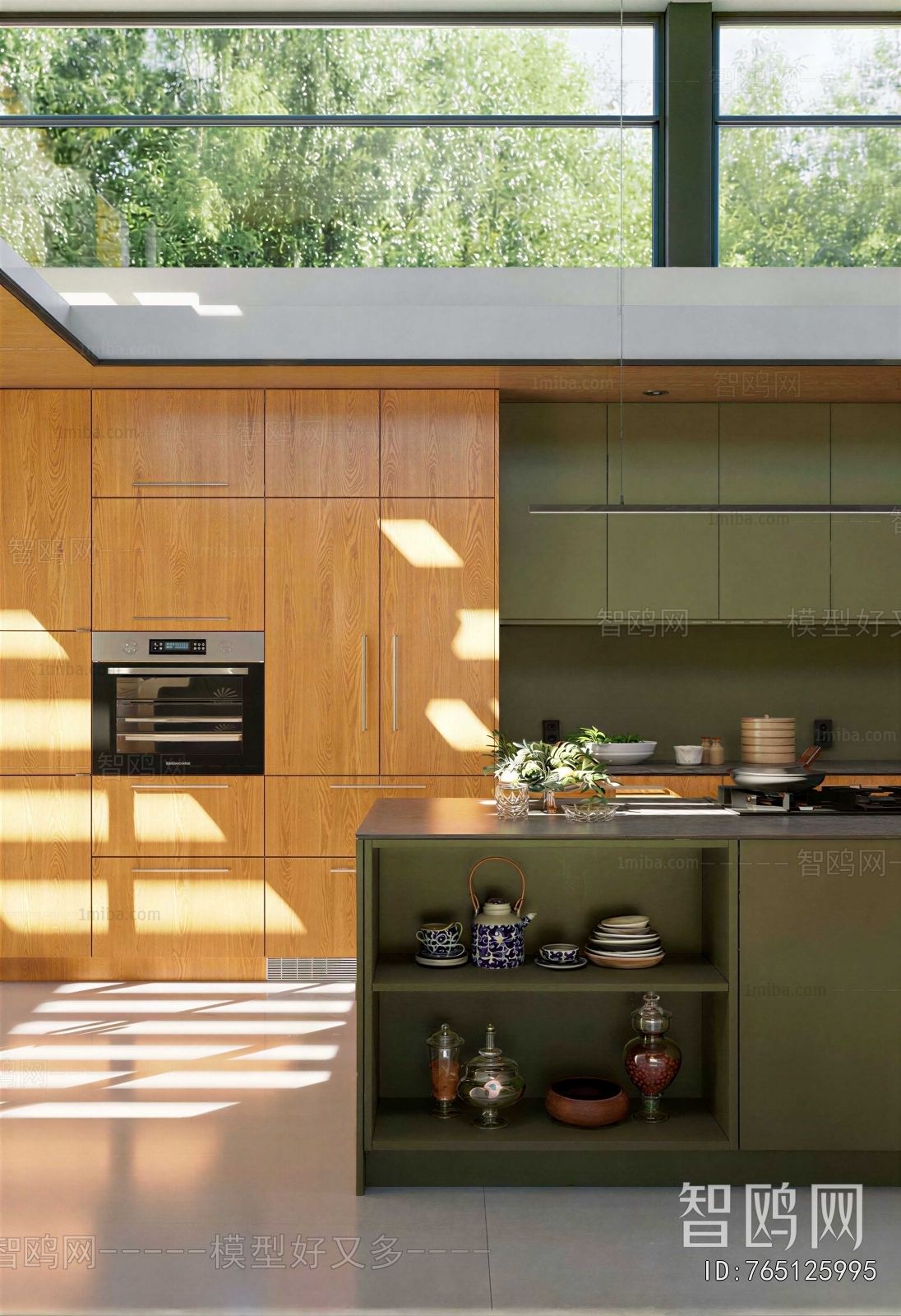 Modern Open Kitchen