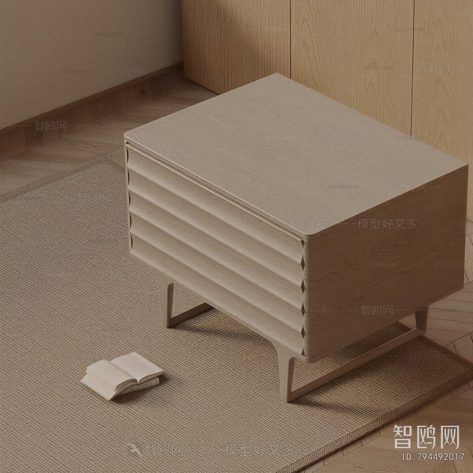 Modern Bedside Cupboard