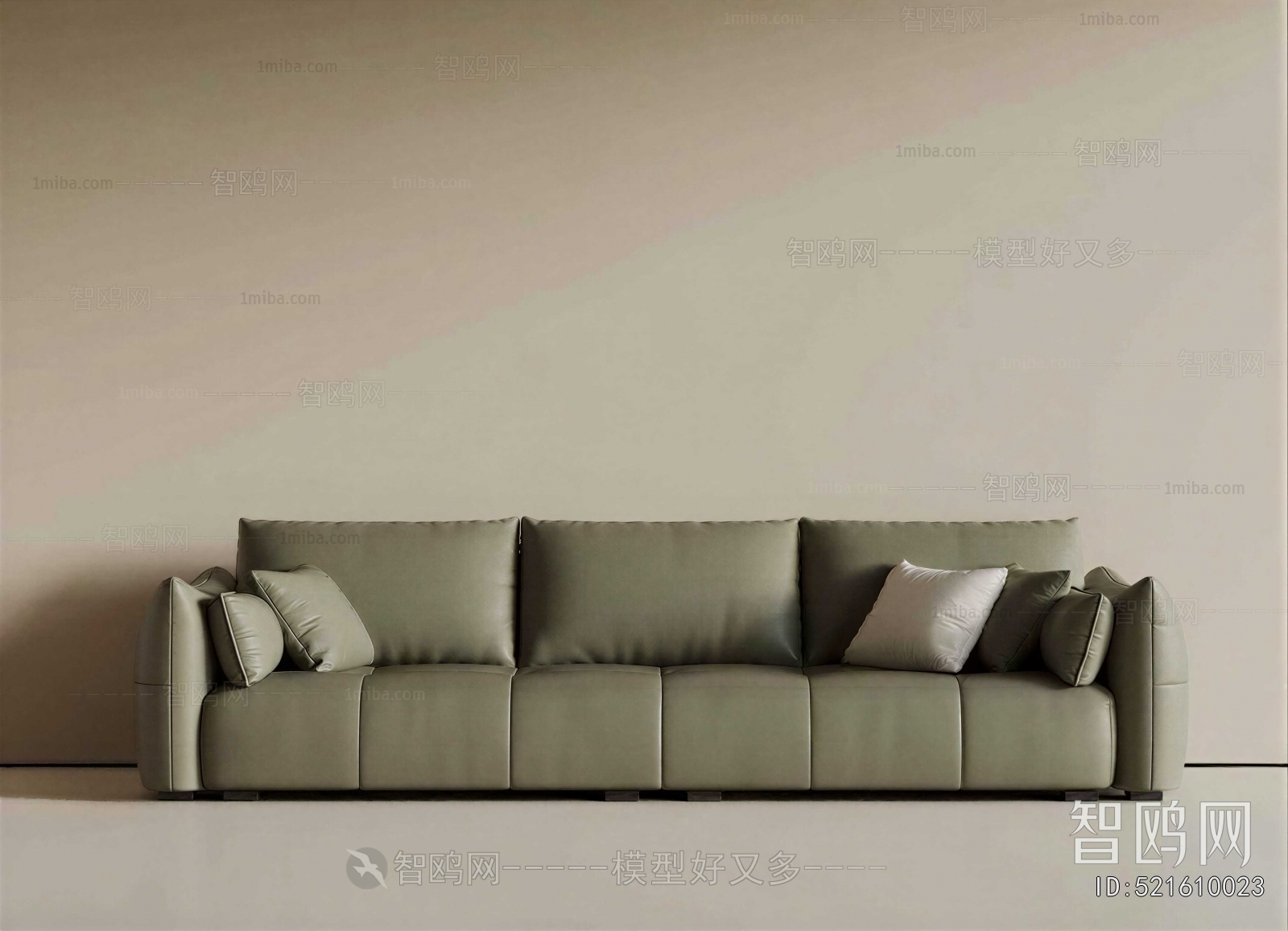 Modern Three-seat Sofa