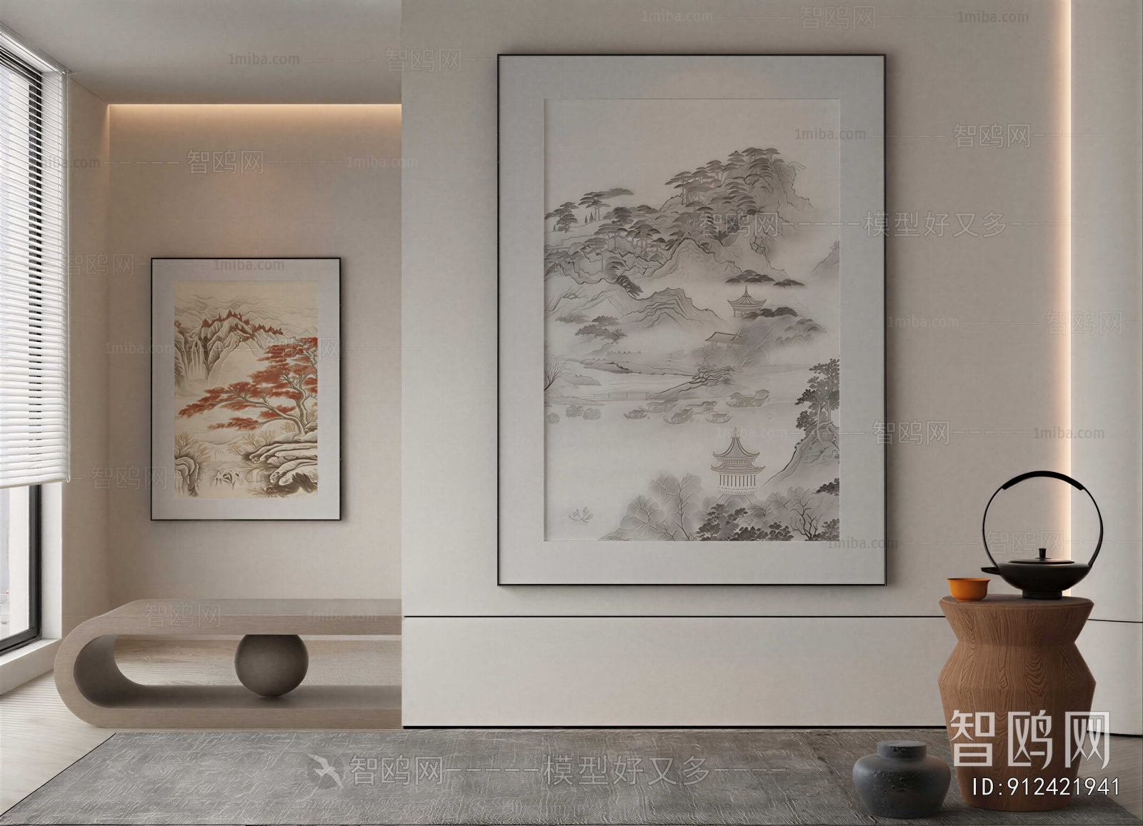 New Chinese Style Painting