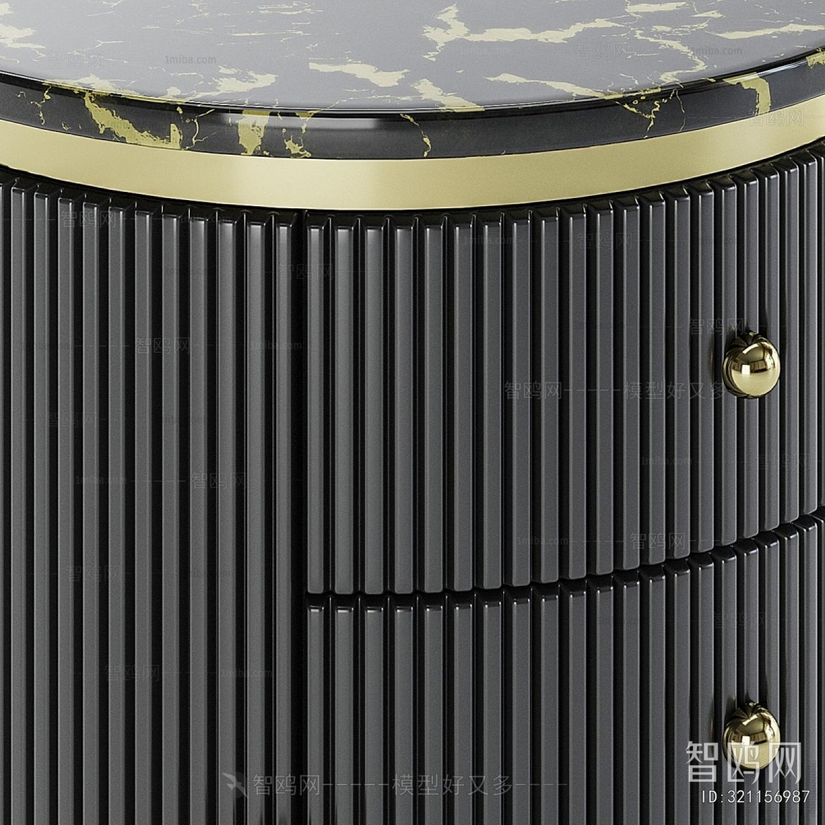 Modern Bedside Cupboard