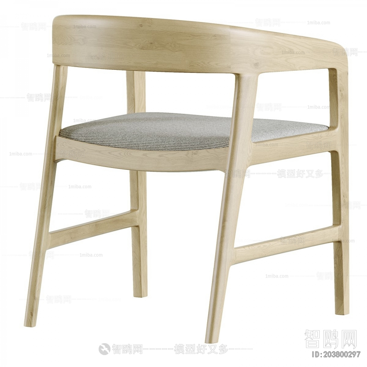 Nordic Style Single Chair