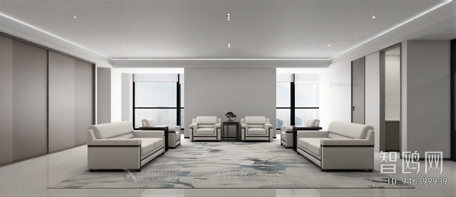 New Chinese Style Reception Room