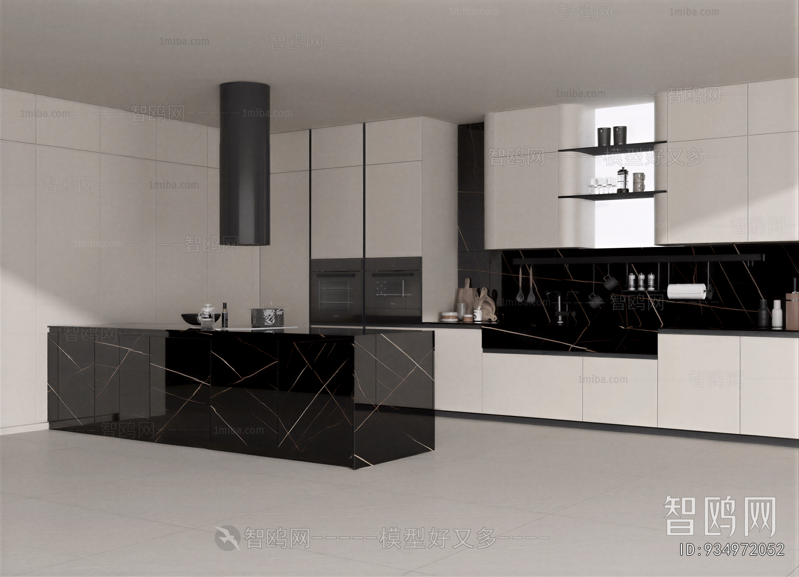 Modern Open Kitchen