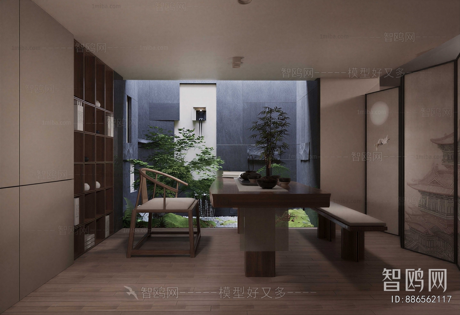 New Chinese Style Tea House