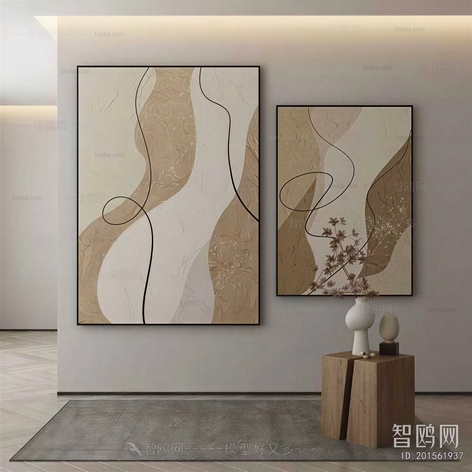 Wabi-sabi Style Painting