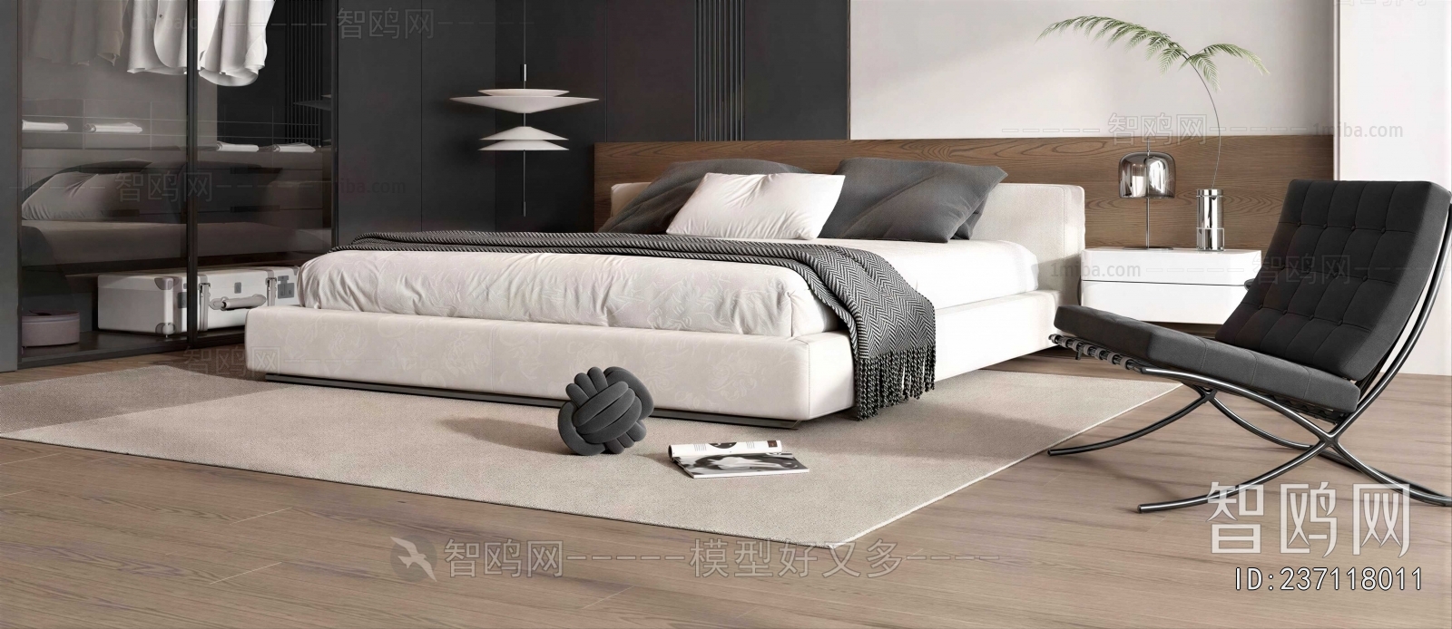 Modern Double Bed