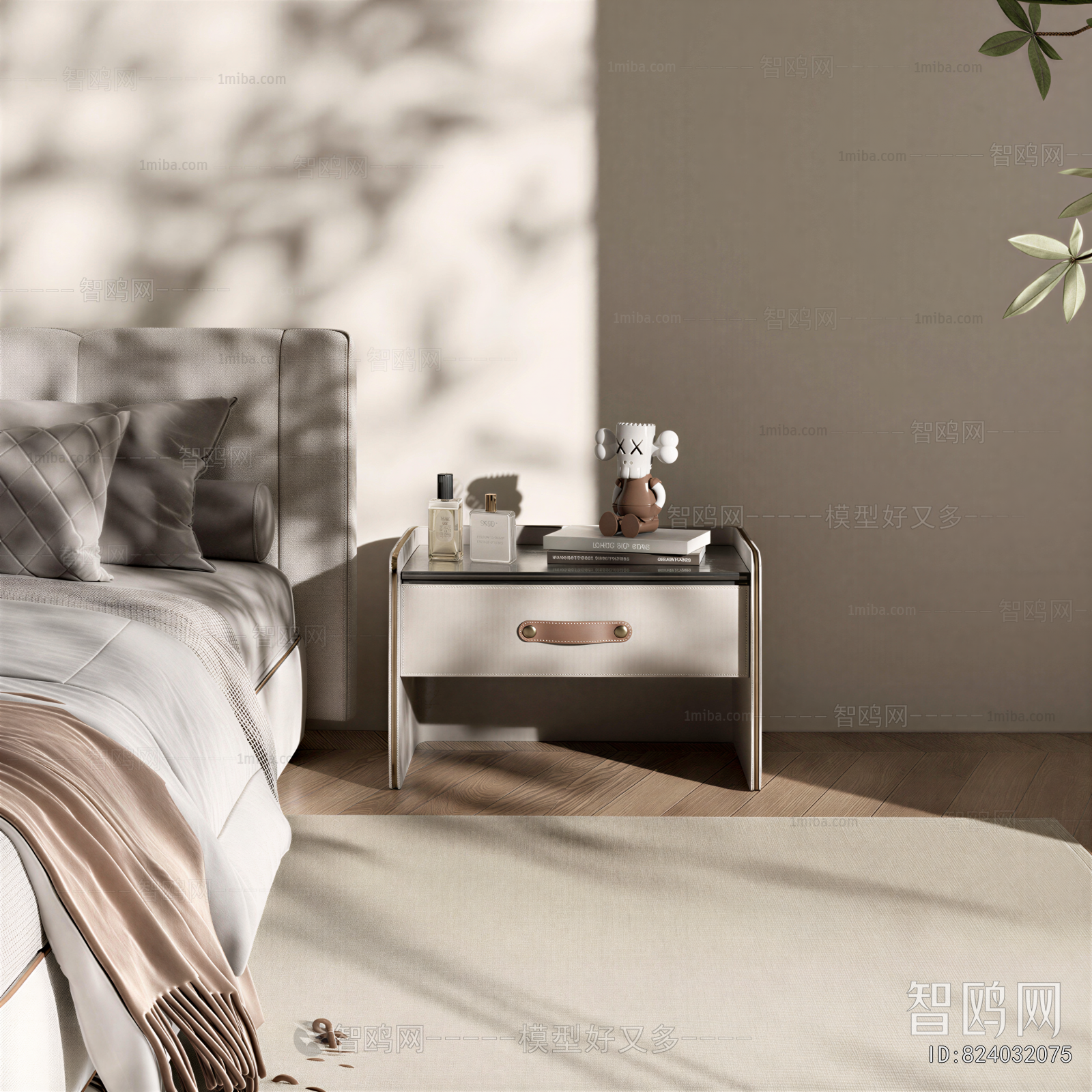 Modern Bedside Cupboard