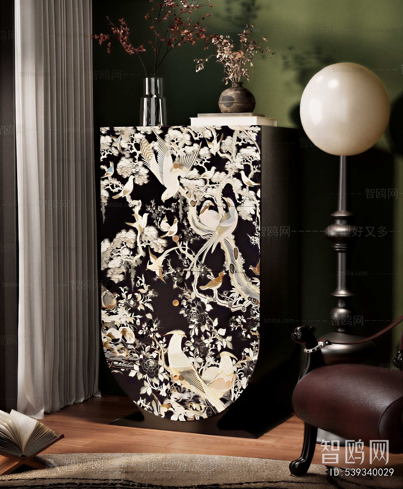 French Style Decorative Cabinet