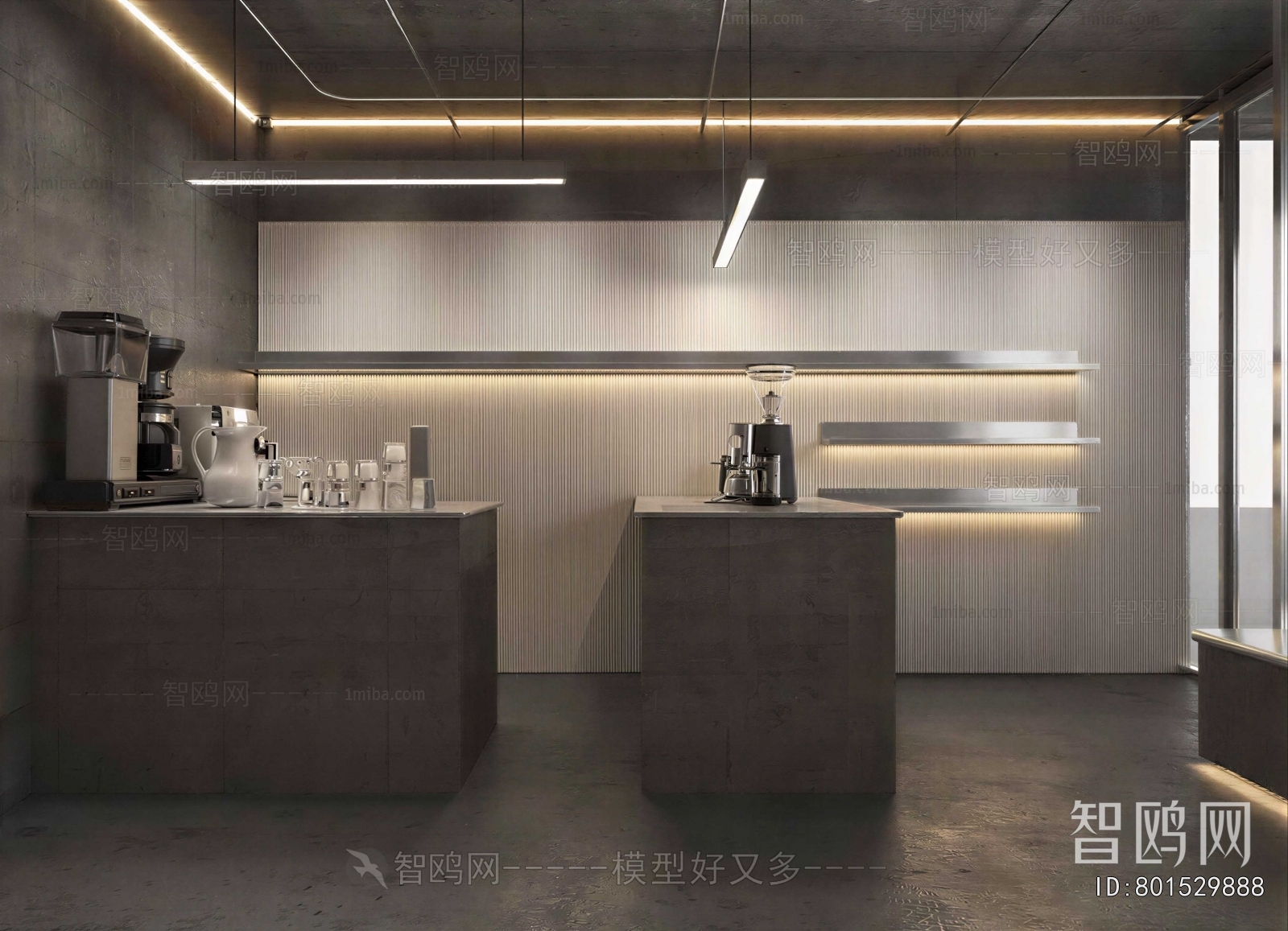 Industrial Style Cafe