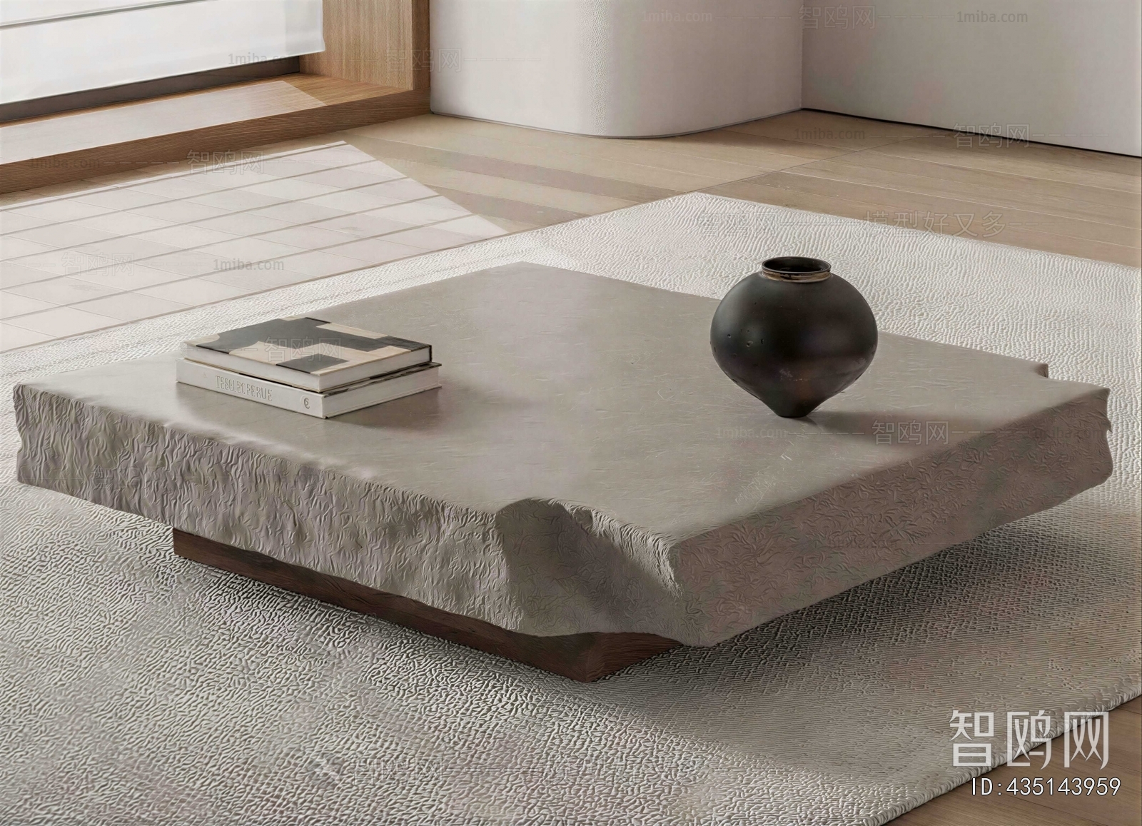 Wabi-sabi Style Coffee Table