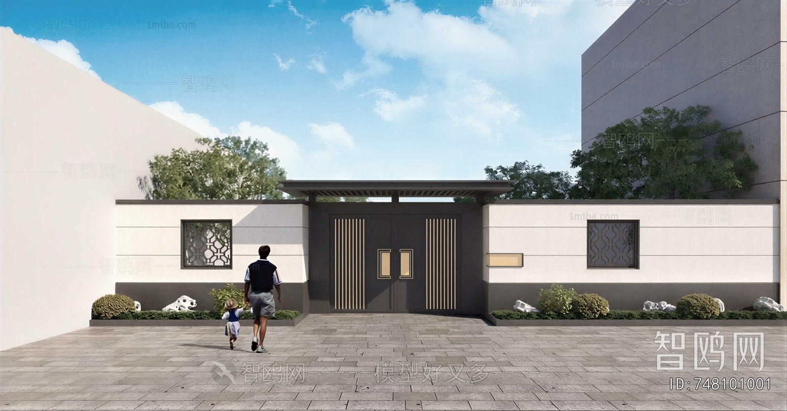 New Chinese Style Door