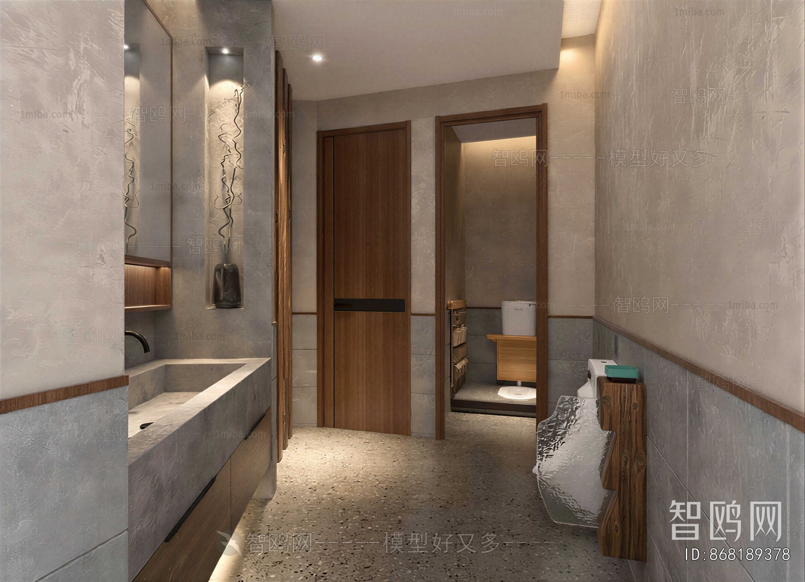 New Chinese Style Public Toilet