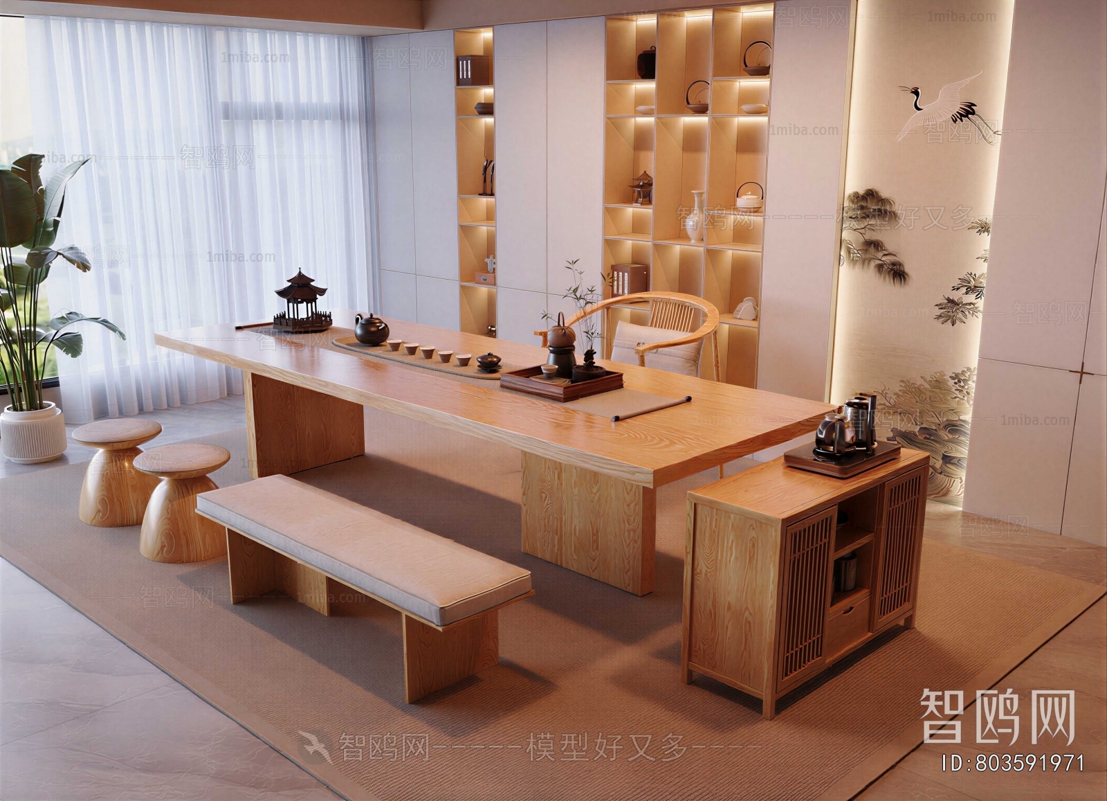 New Chinese Style Tea Tables And Chairs