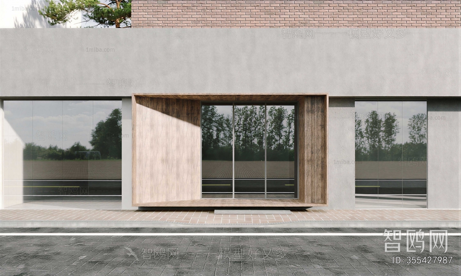 Modern Facade Element