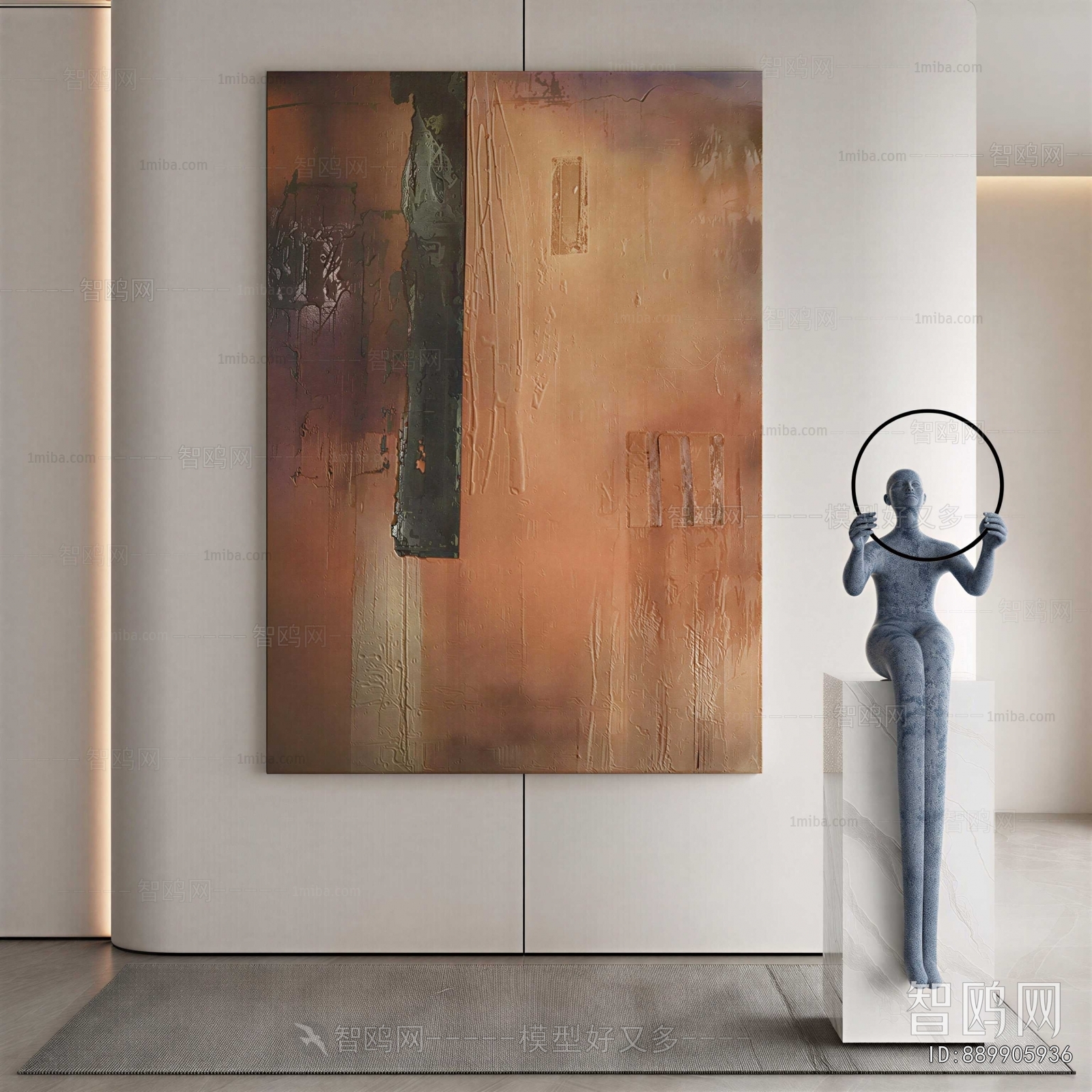 Wabi-sabi Style Painting