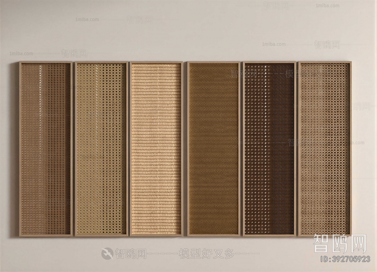 Wabi-sabi Style Door Panel