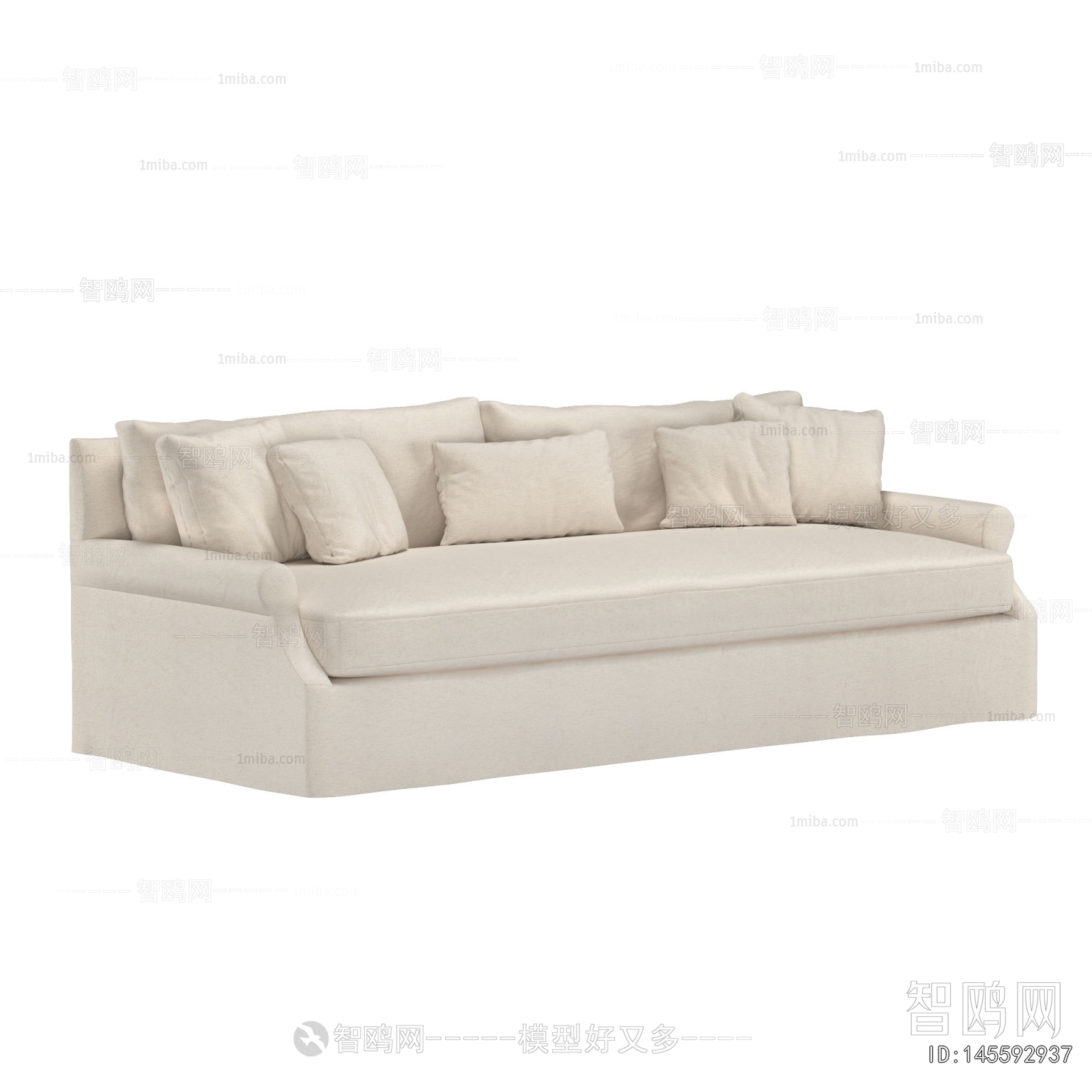 Modern Three-seat Sofa