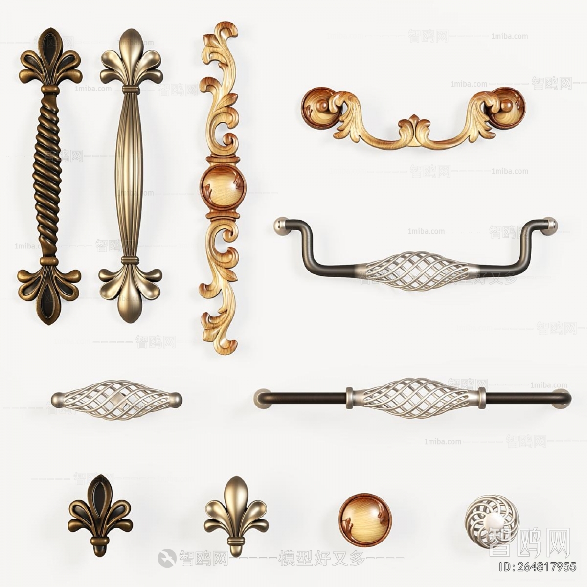 French Style Door Handle