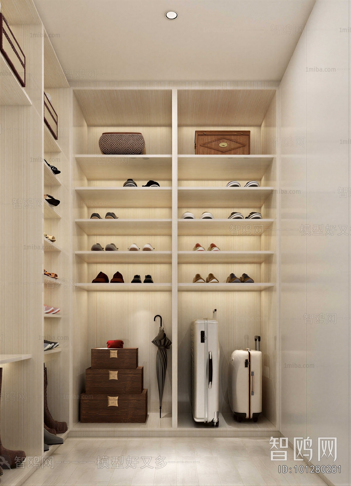 Modern Shoe Cabinet