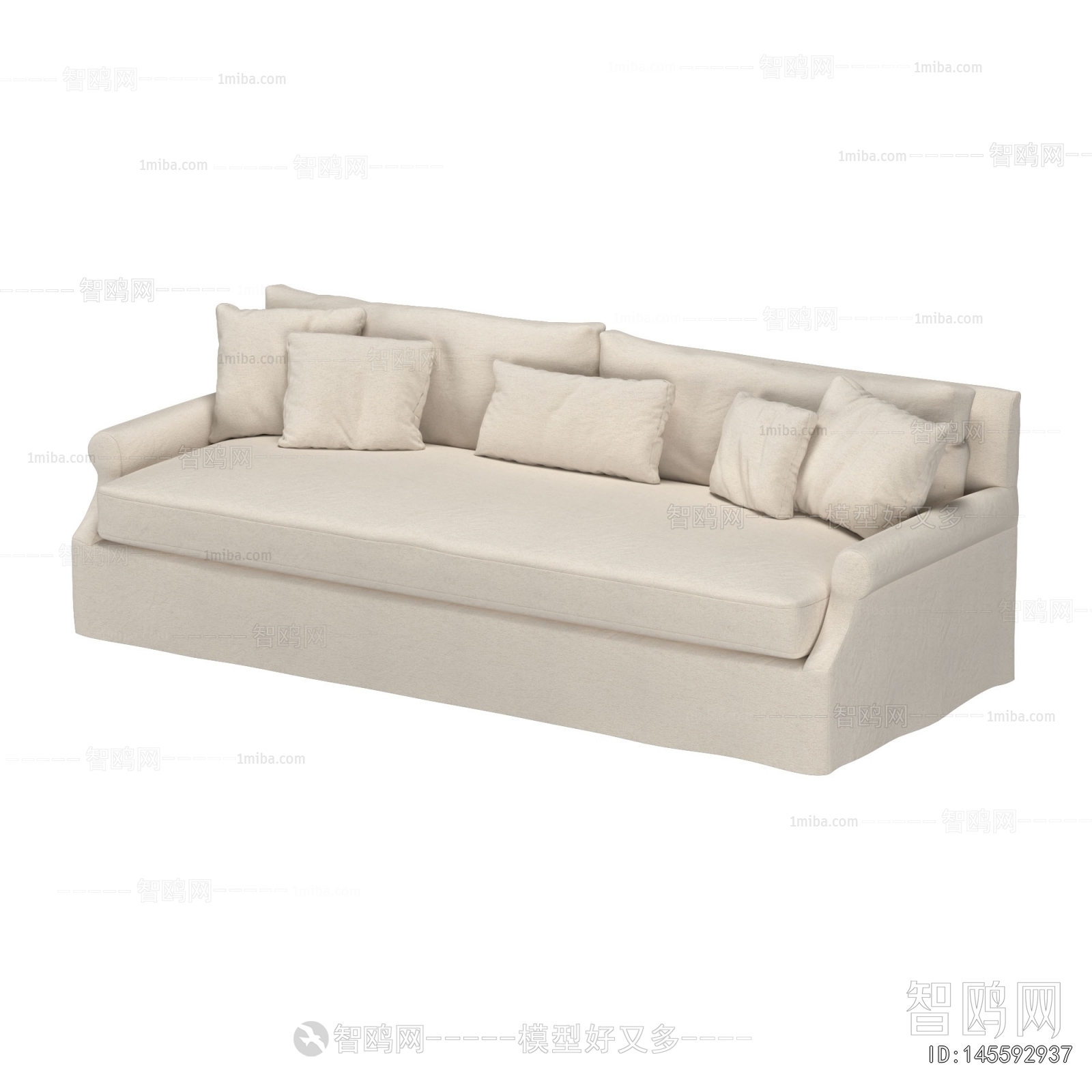 Modern Three-seat Sofa