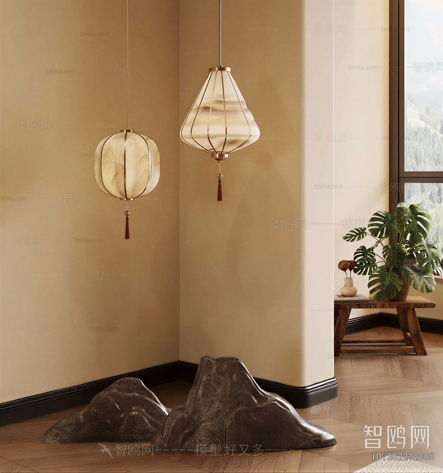 New Chinese Style Droplight