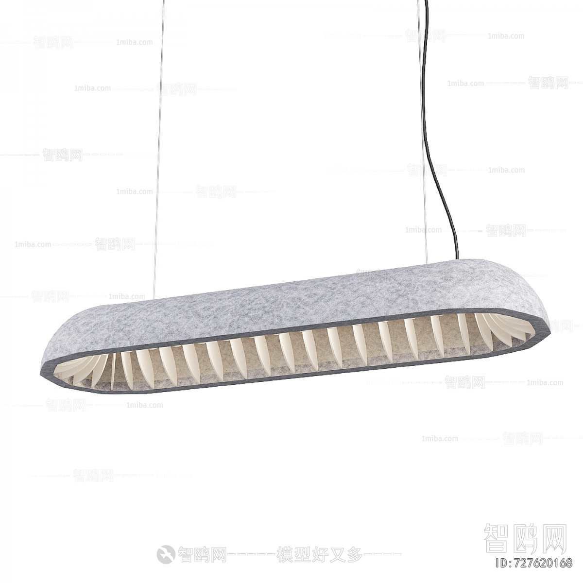 Modern Long Chandelier