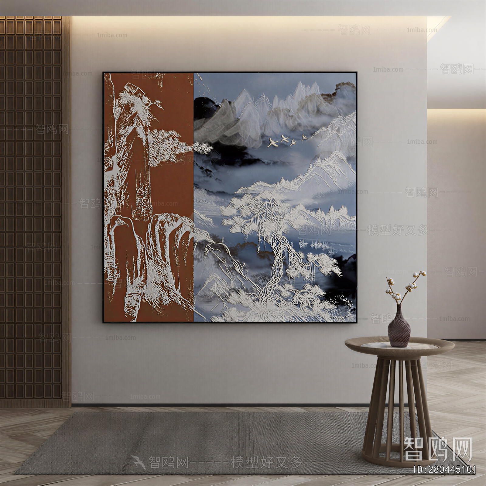 New Chinese Style Painting