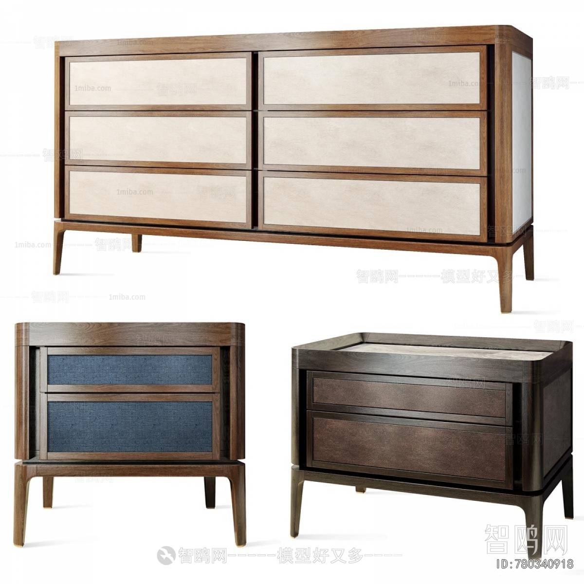 Modern Bedside Cupboard