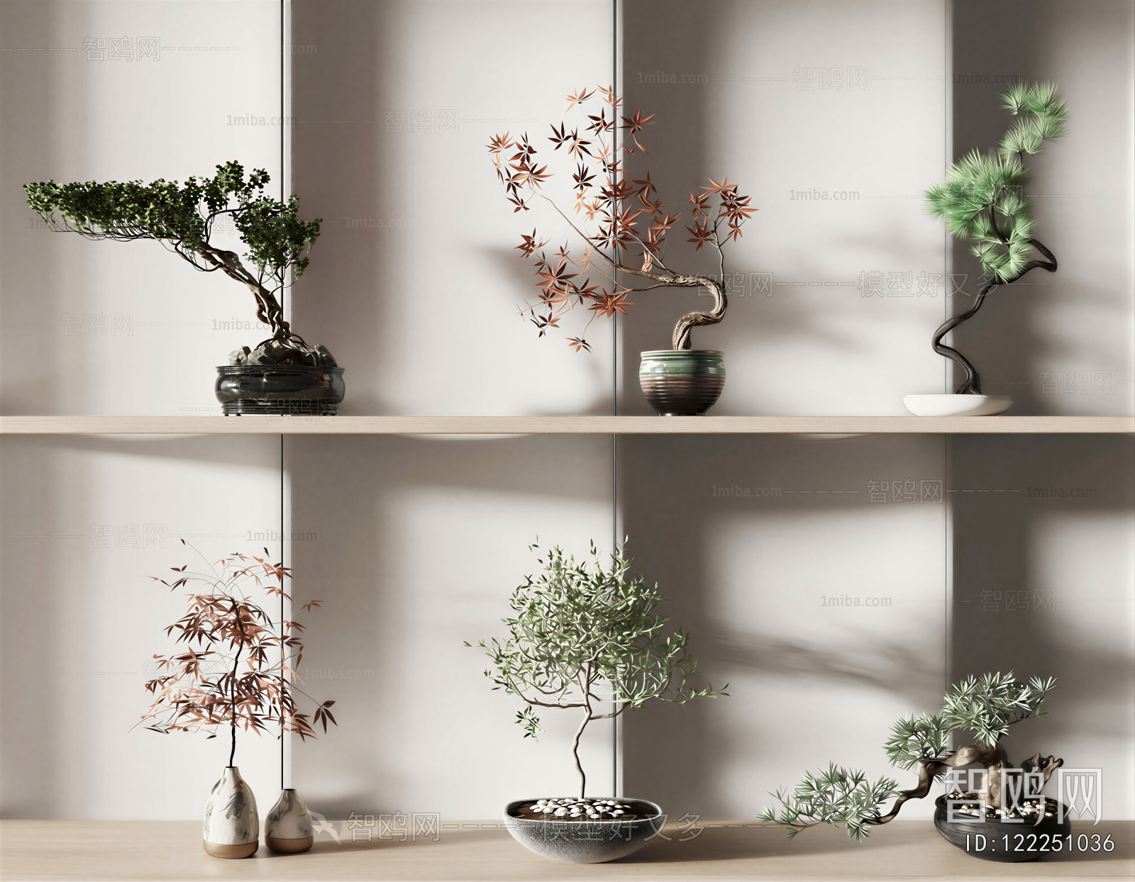 New Chinese Style Bonsai