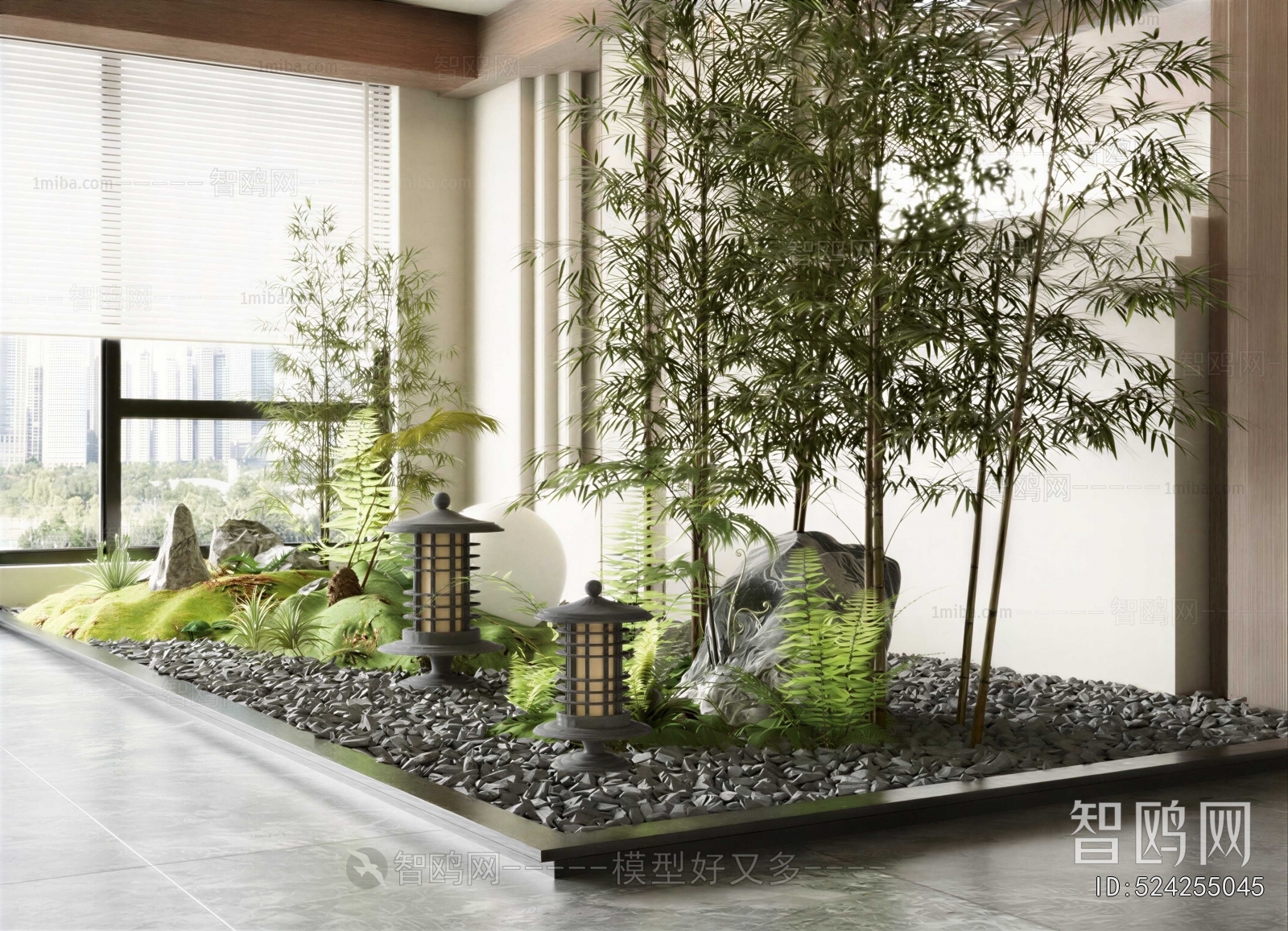 New Chinese Style Plant Landscaping
