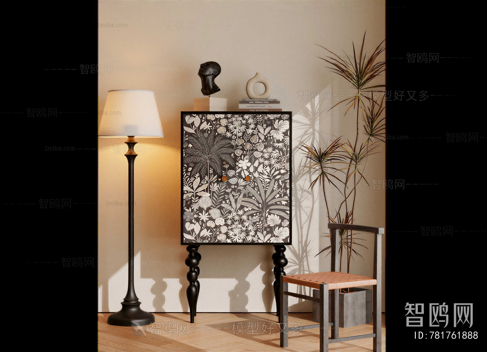 French Style Decorative Cabinet