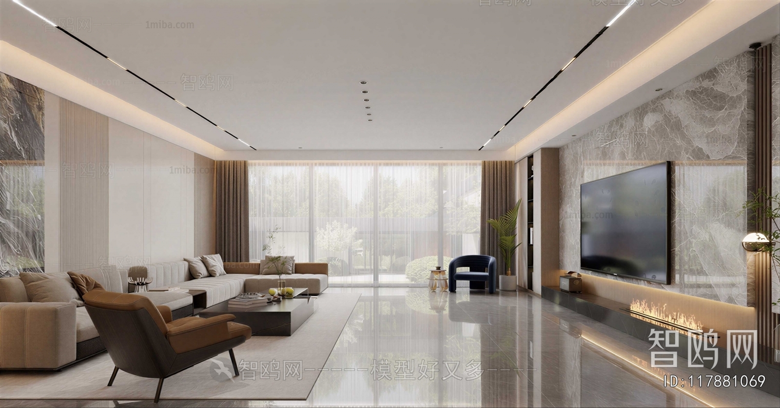 Modern A Living Room