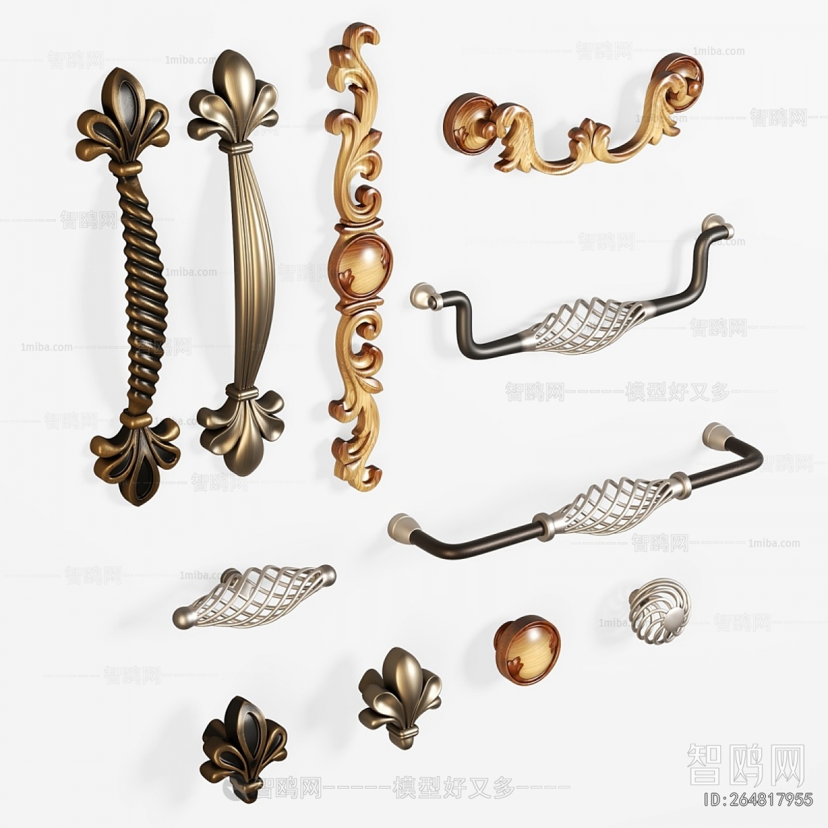 French Style Door Handle