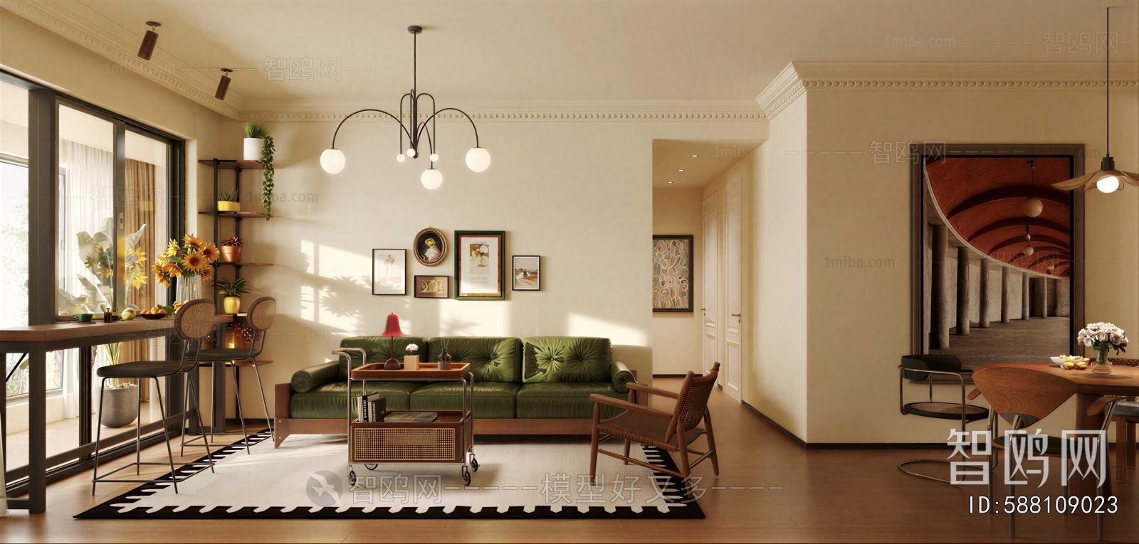 French Style A Living Room