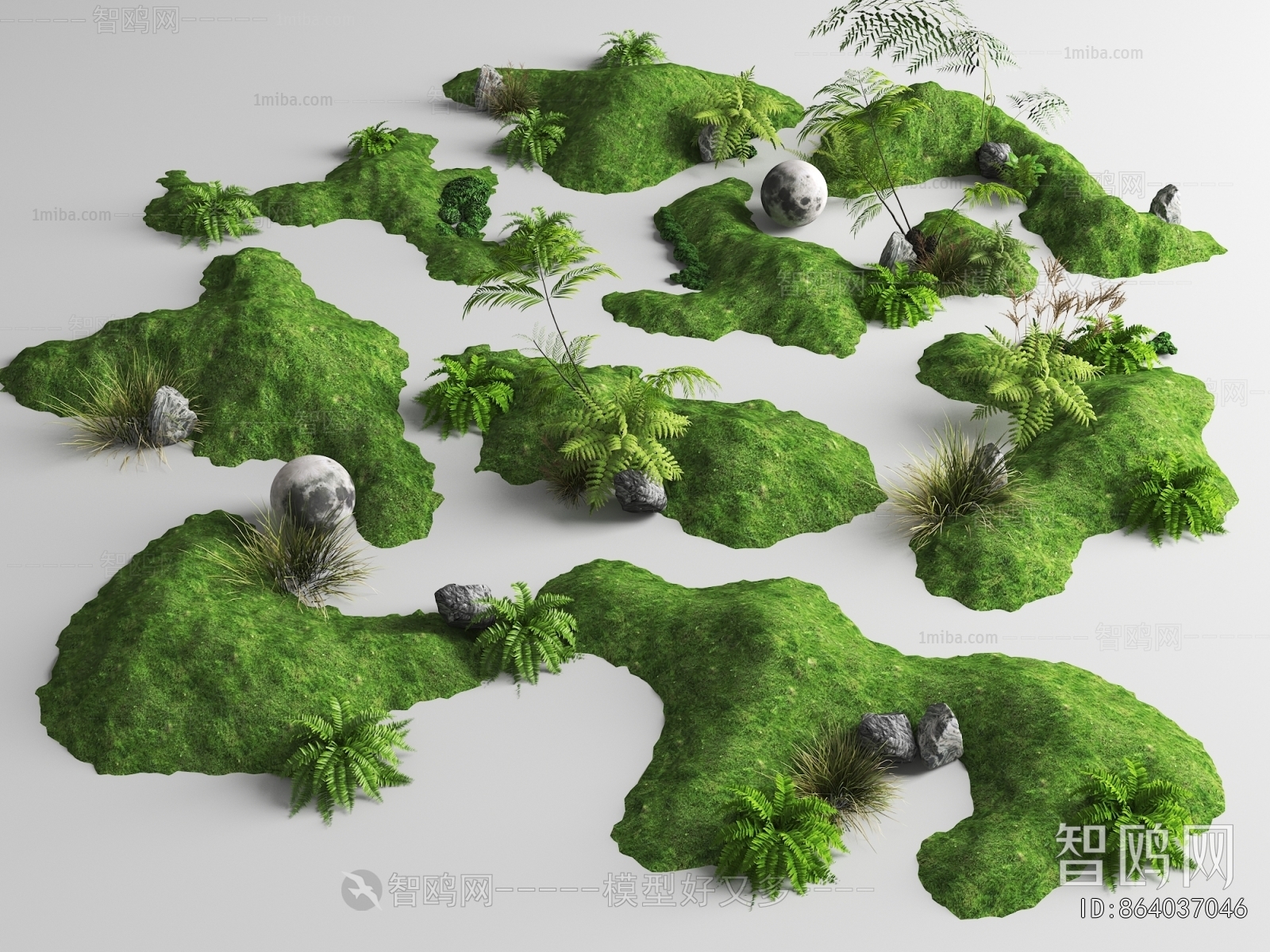 Modern Courtyard/landscape