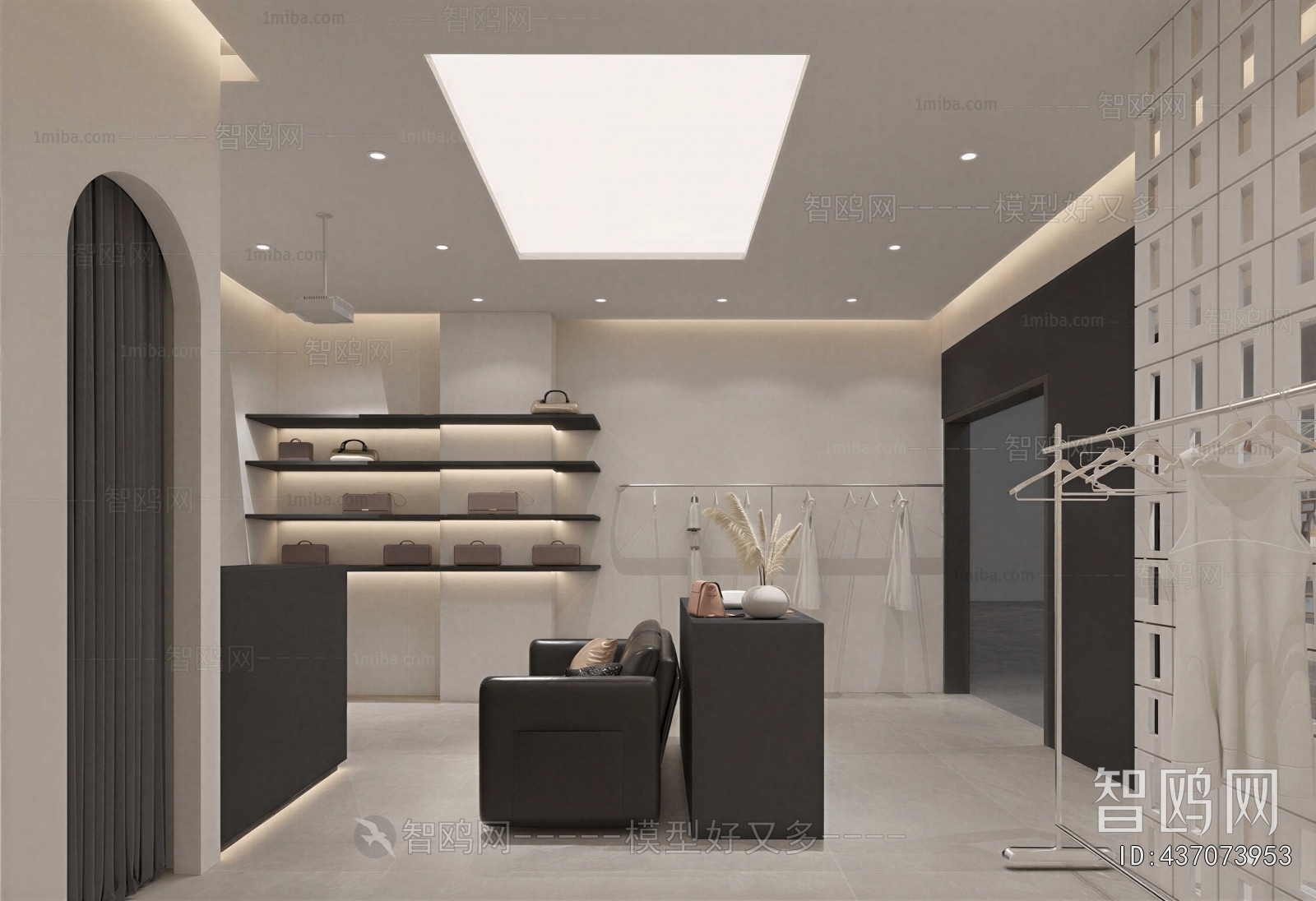 Modern Clothing Store