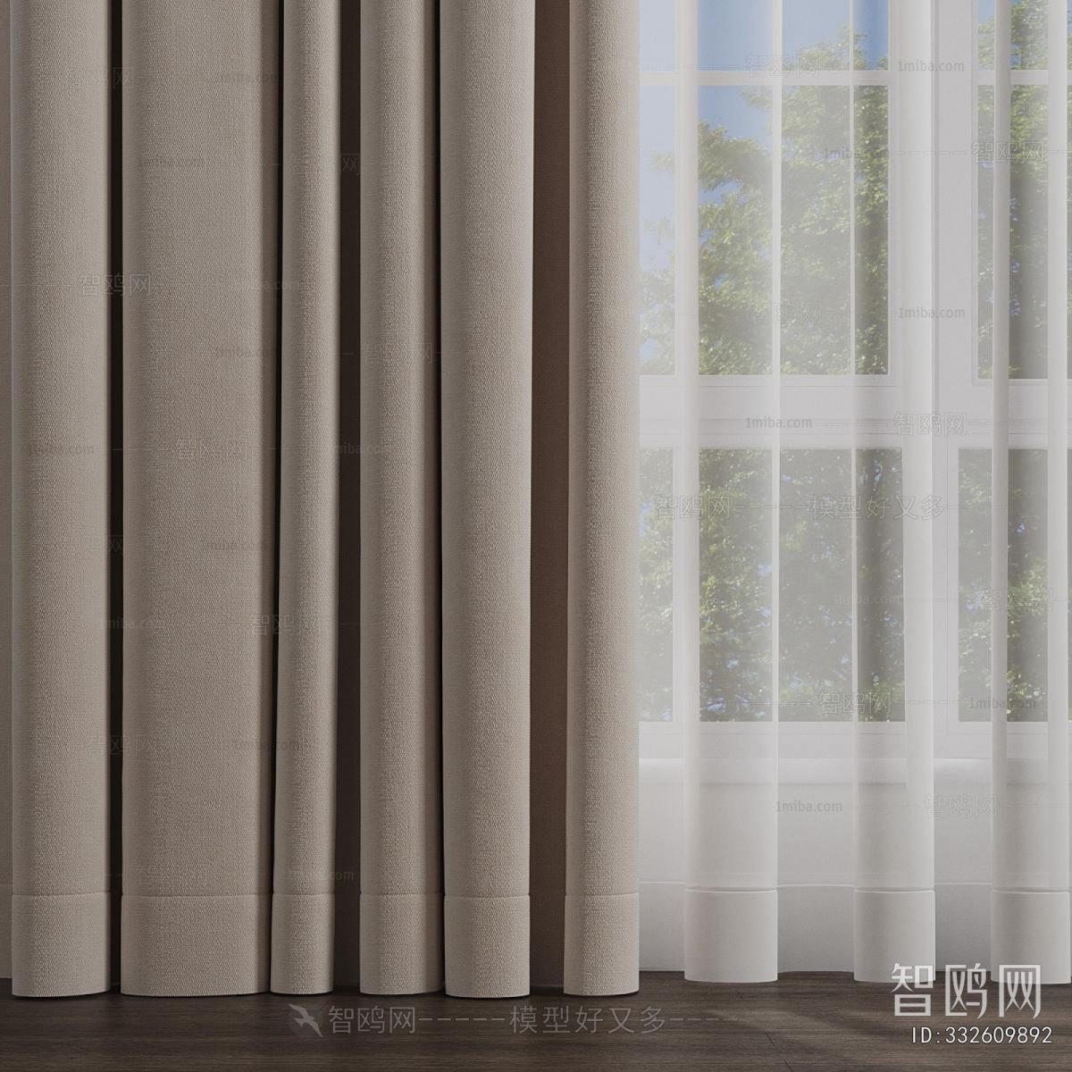 Modern The Curtain