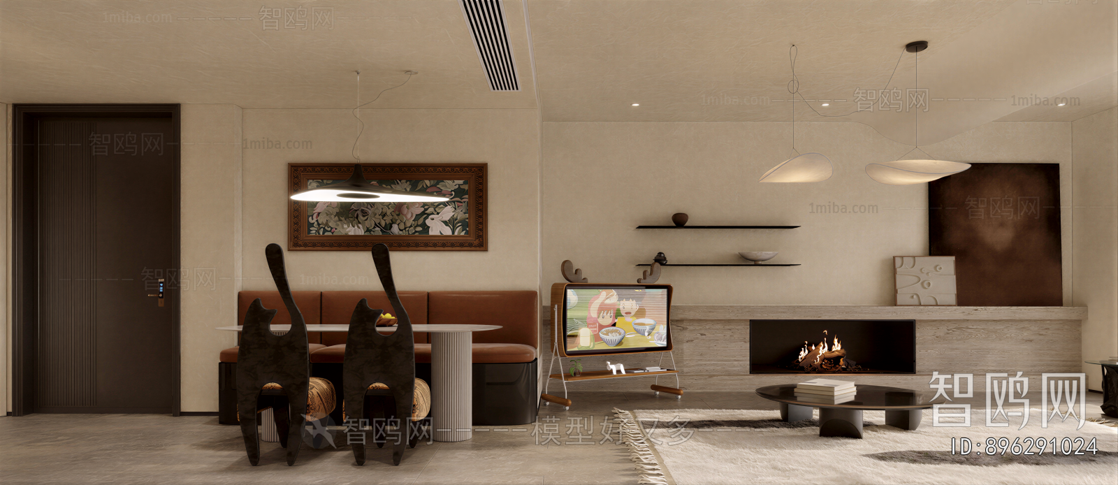 Modern A Living Room