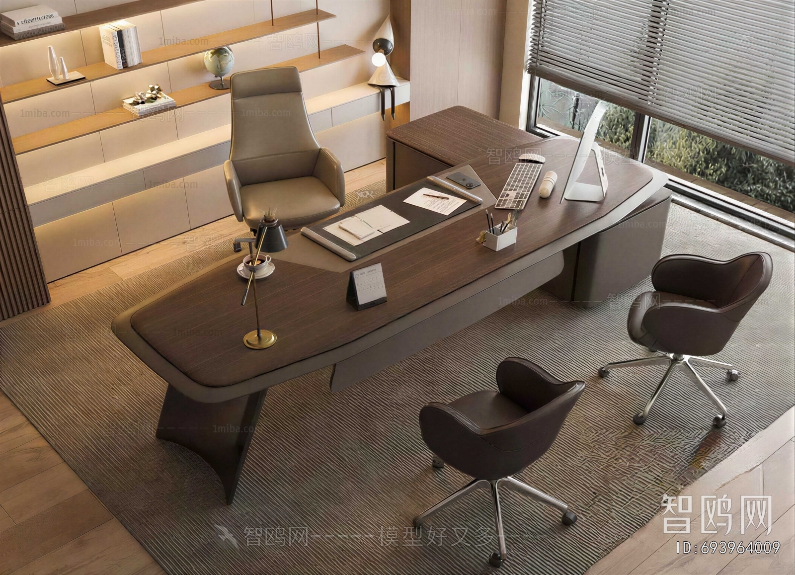 Modern Office Desk And Chair