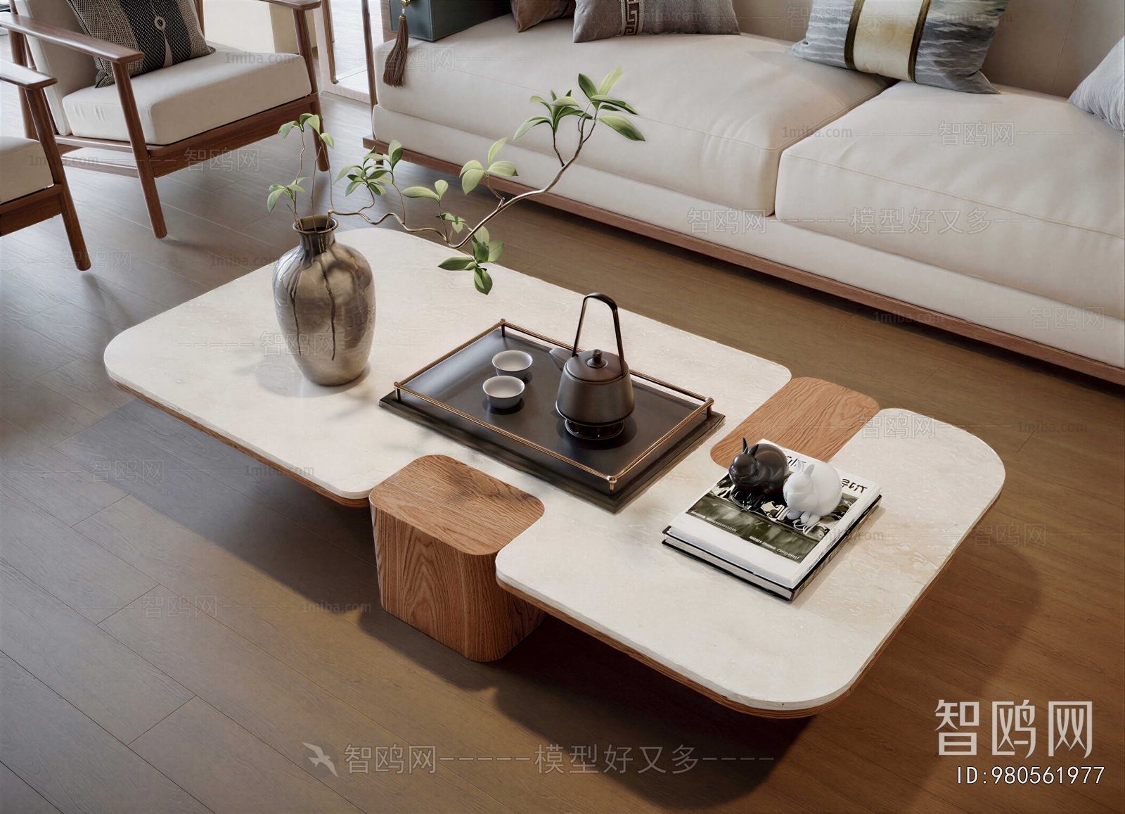 New Chinese Style Coffee Table