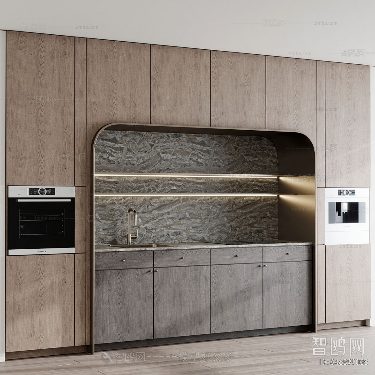 Modern Kitchen Cabinet