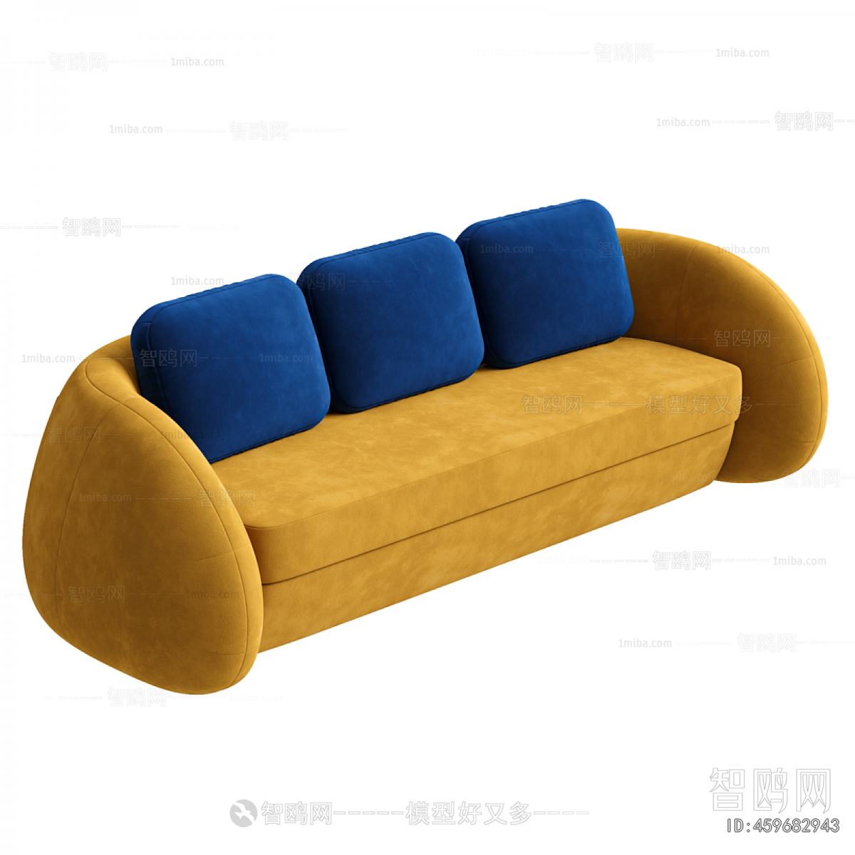Modern Three-seat Sofa