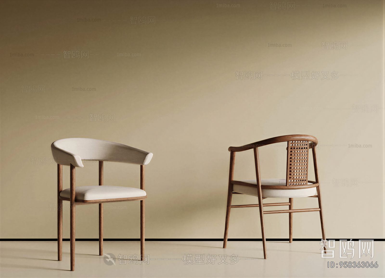 New Chinese Style Dining Chair