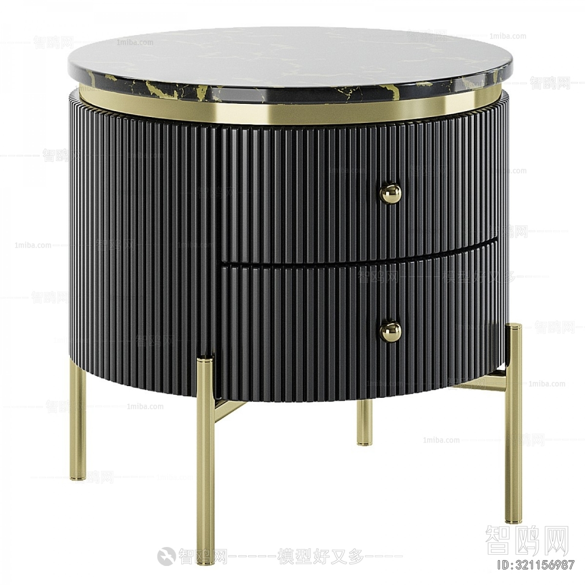 Modern Bedside Cupboard