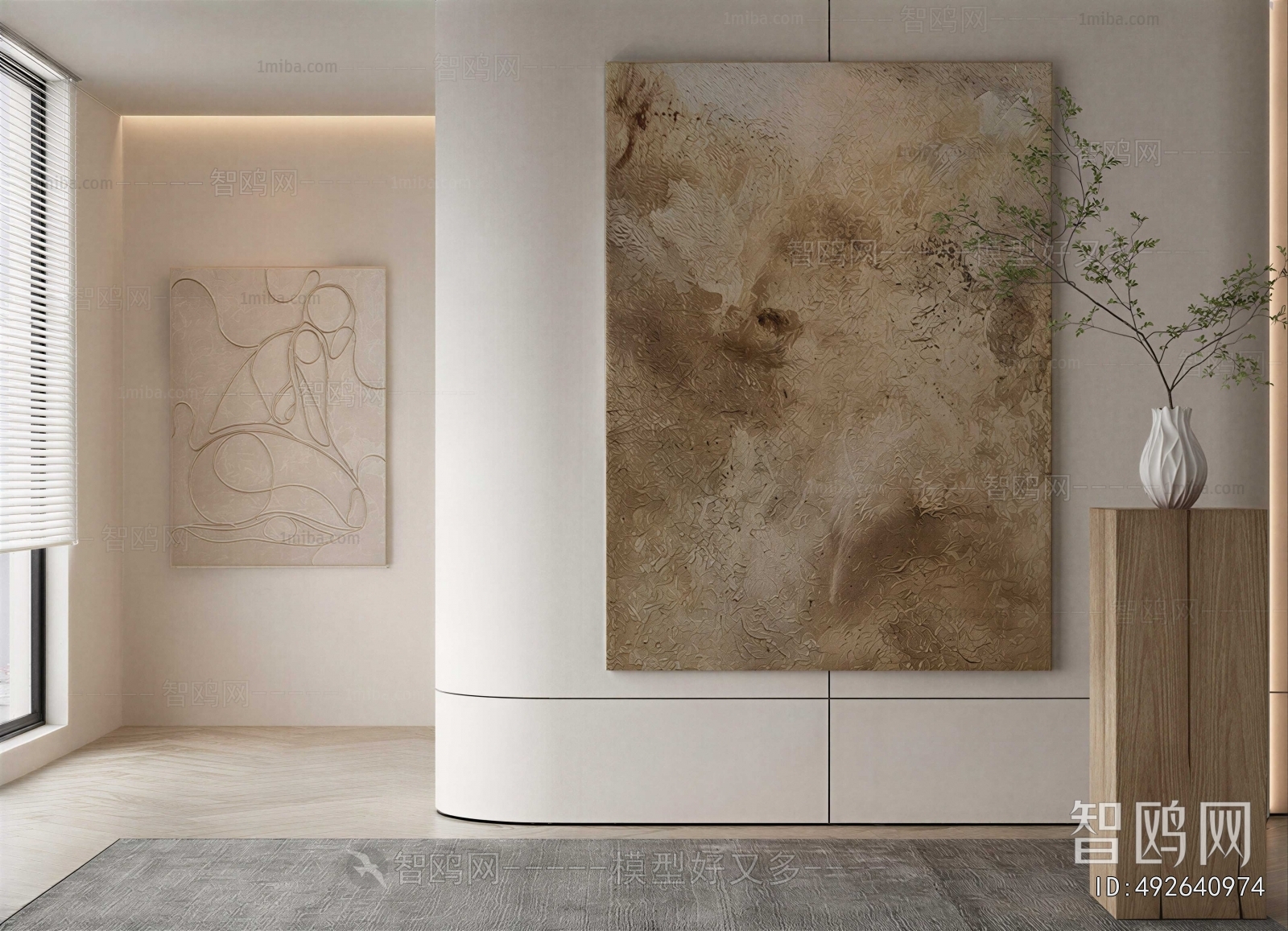 Wabi-sabi Style Painting