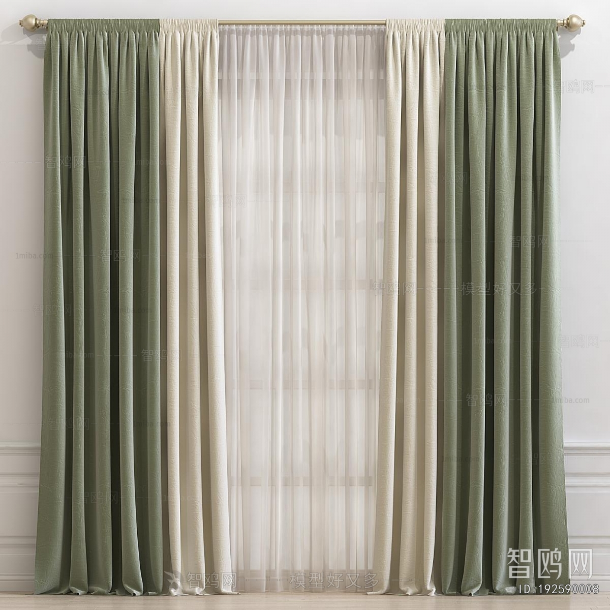 Modern The Curtain