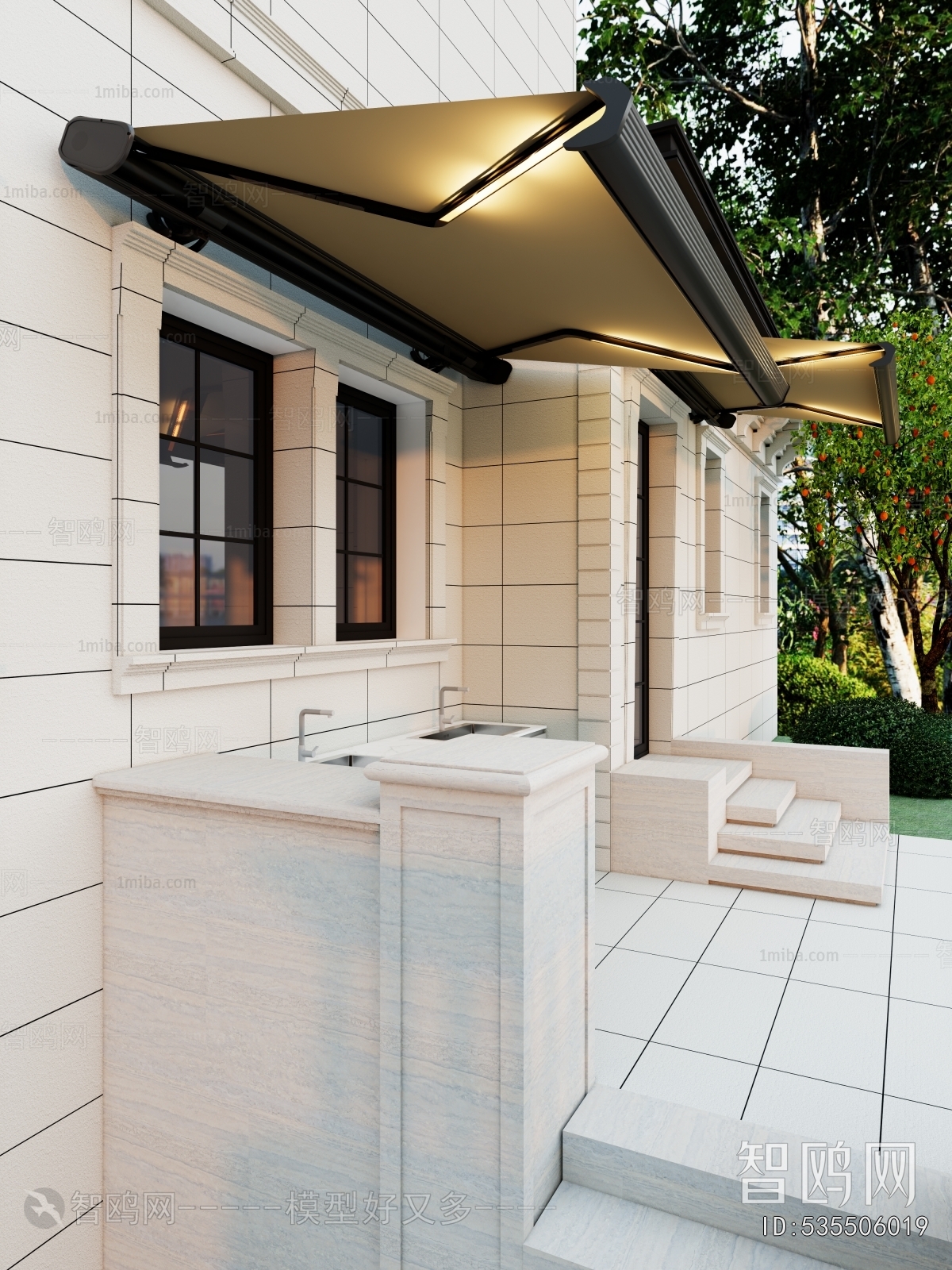 Modern Sunshade/Canopy/Tensioning Film