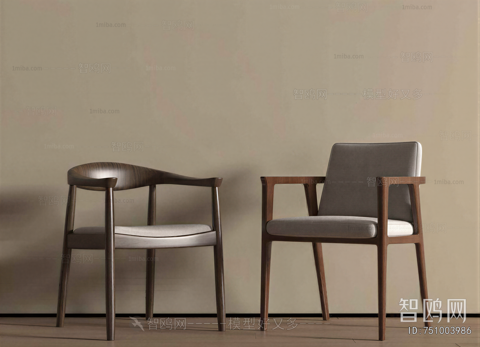 New Chinese Style Lounge Chair